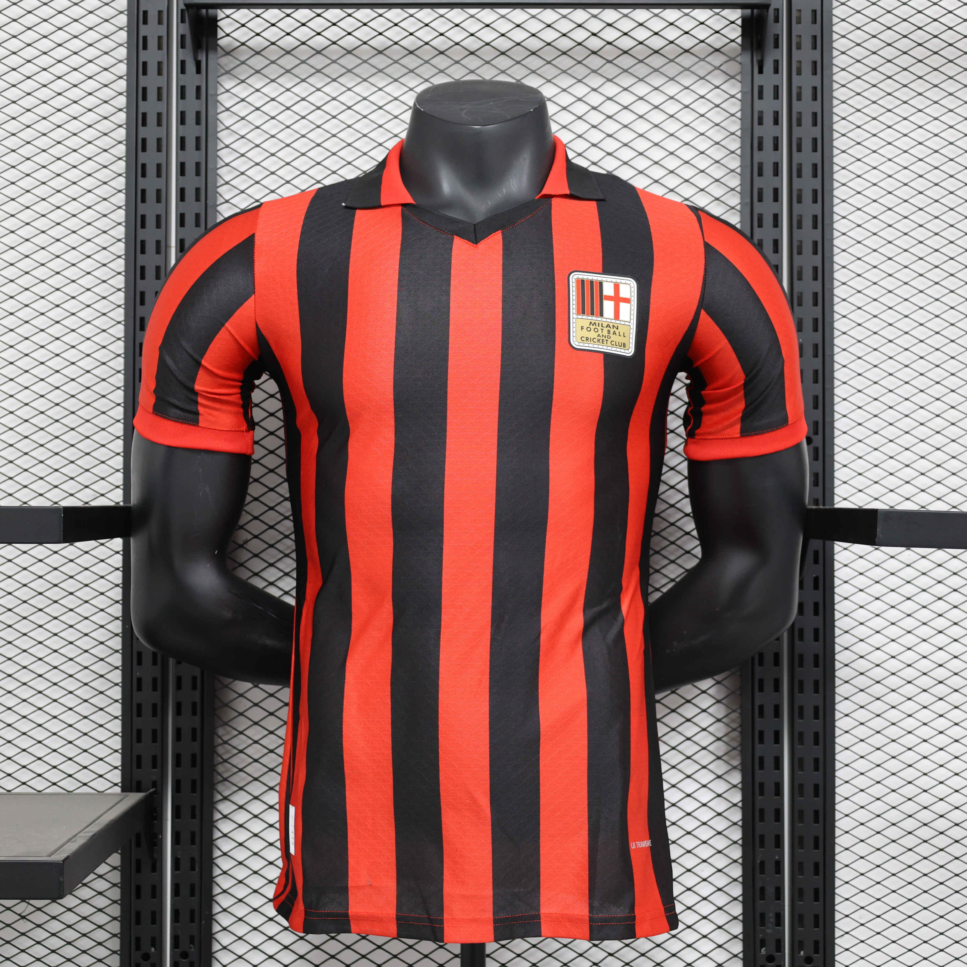 2024/2025 Player Version AC Milan Anniversary Edition Football Shirt