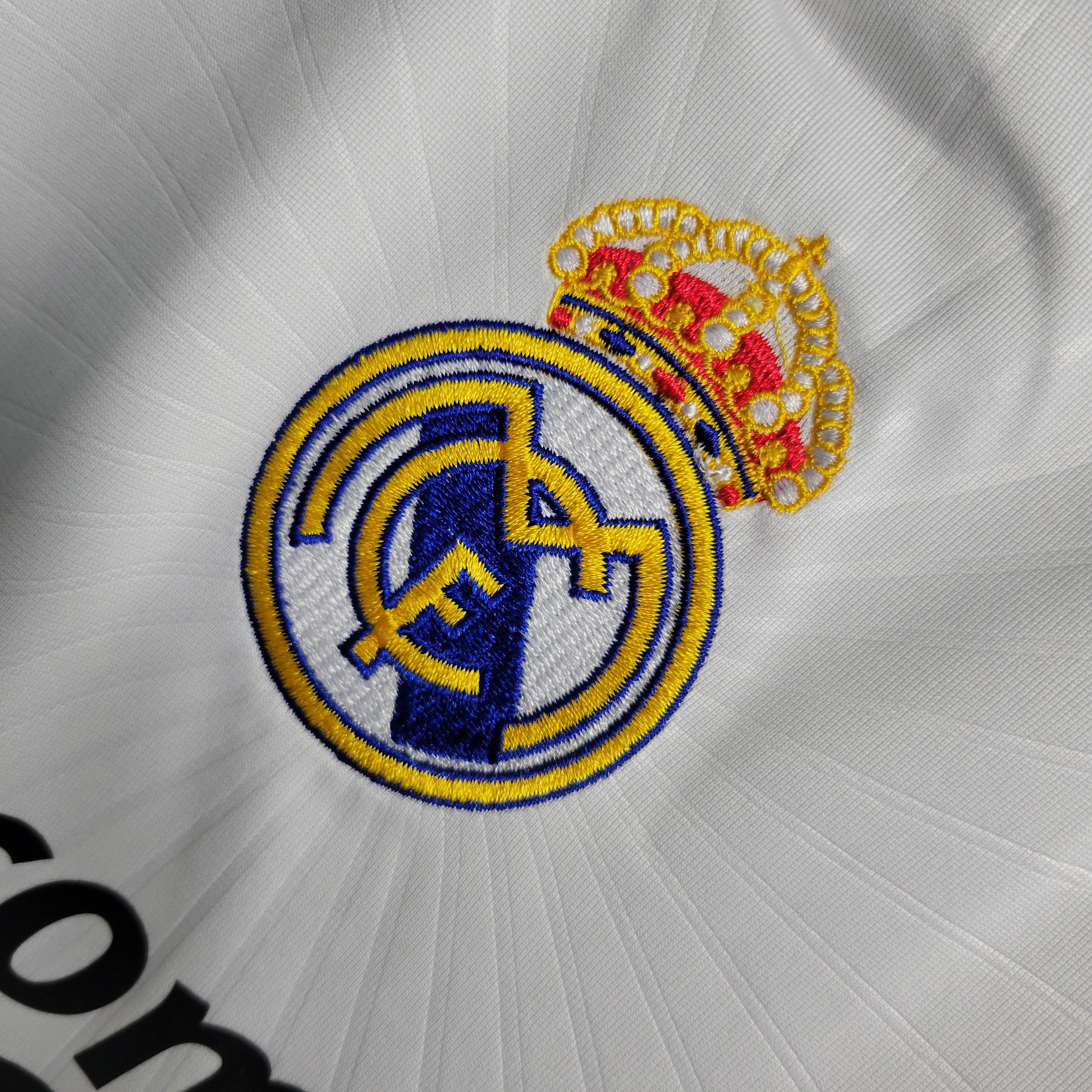 2010/2011 Retro Long Sleeve Real Madrid Home Football Shirt