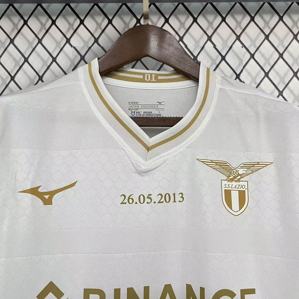 2022/2023 Lazio 10th Anniversary Edition White Football Shirt