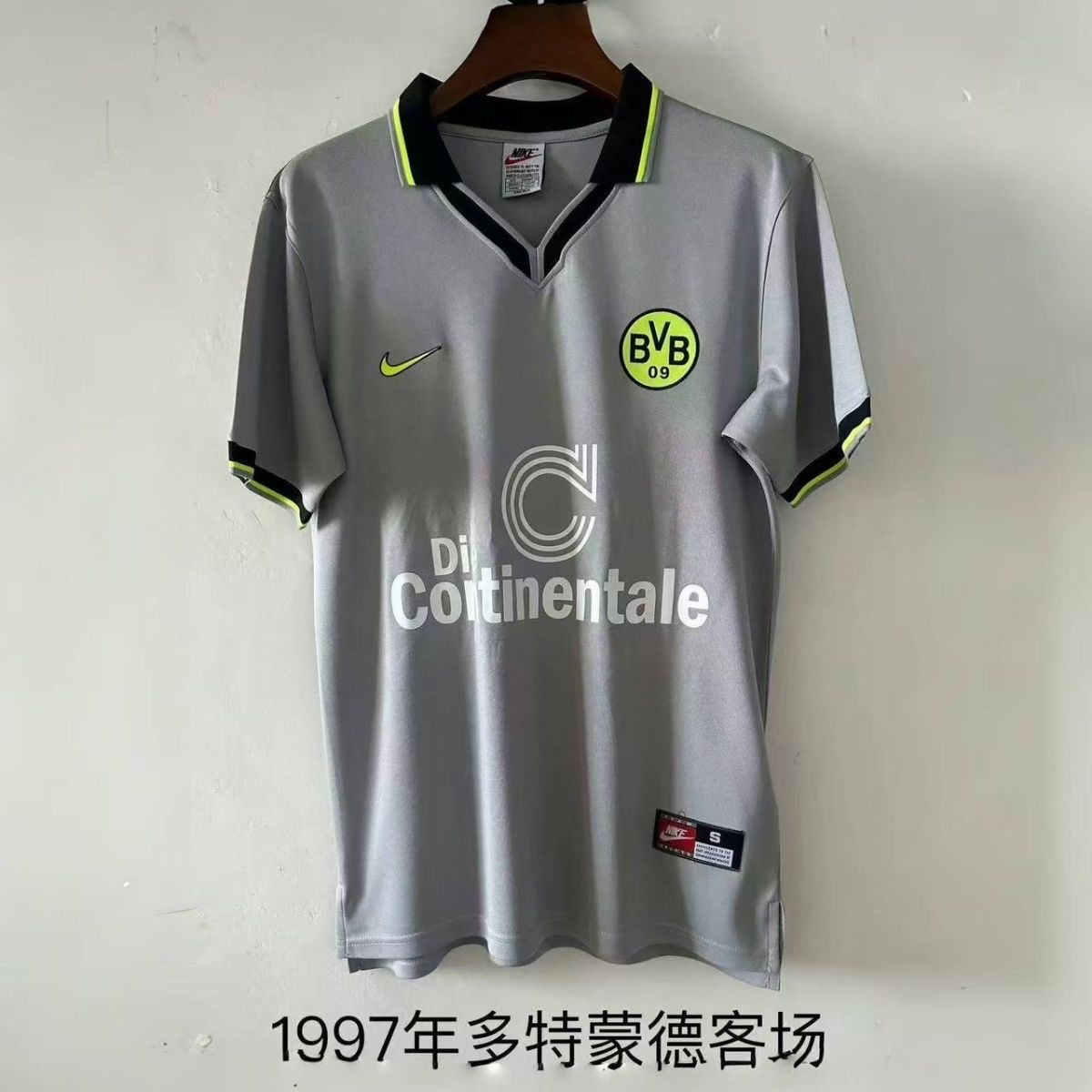 1997/1998 Retro Dortmund AwayFootball shirt 1:1 Thai Quality