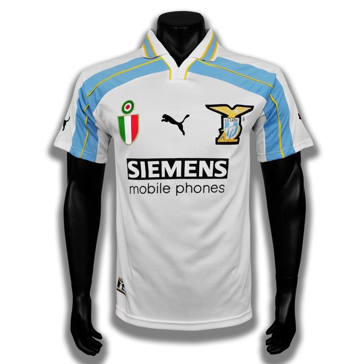 2000/2001 Retro Lazio Home FootballShirt 1:1 Thai Quality