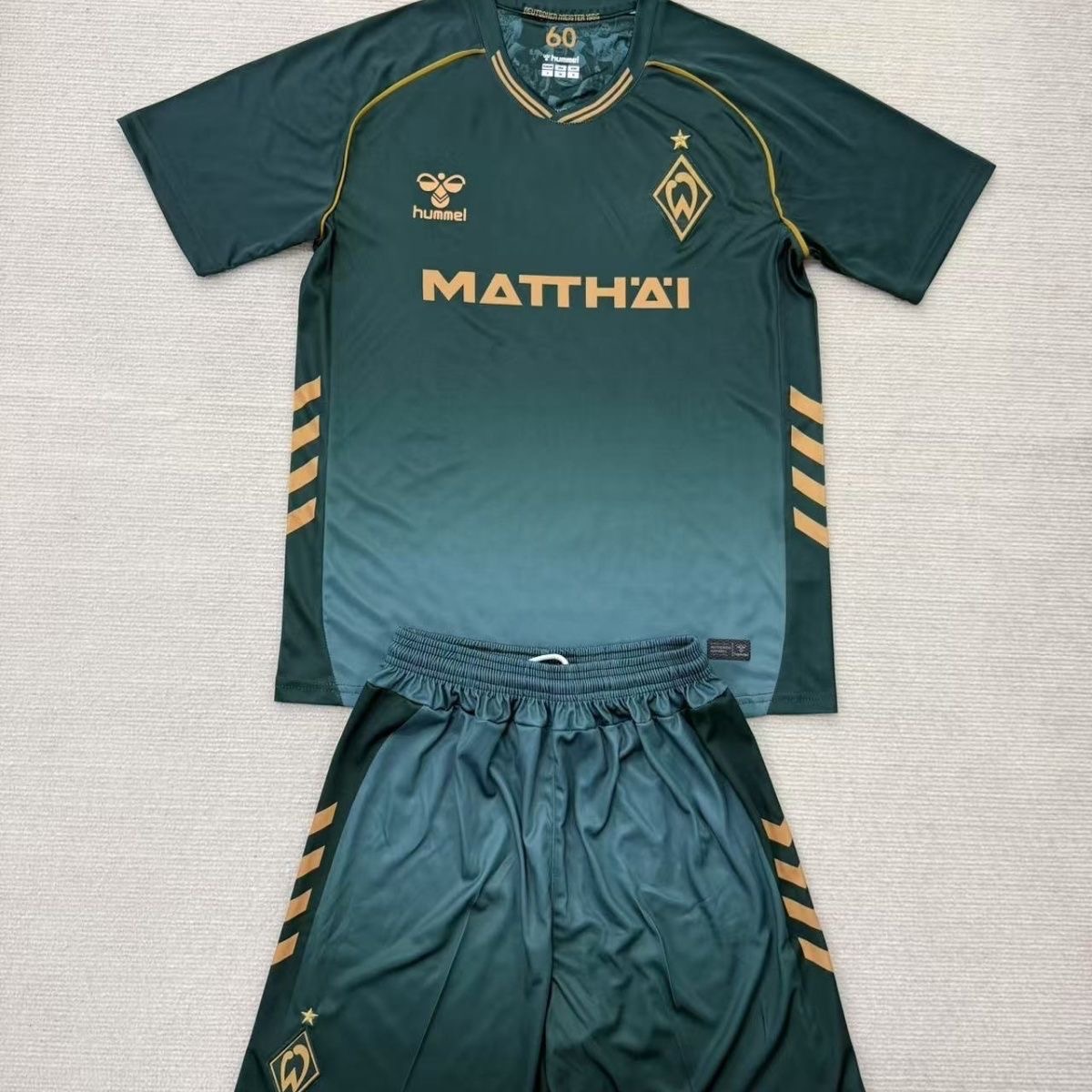 2025/2026 Werder Bremen Third AwayFootball shirt Kids Size 1:1 Thai Quality