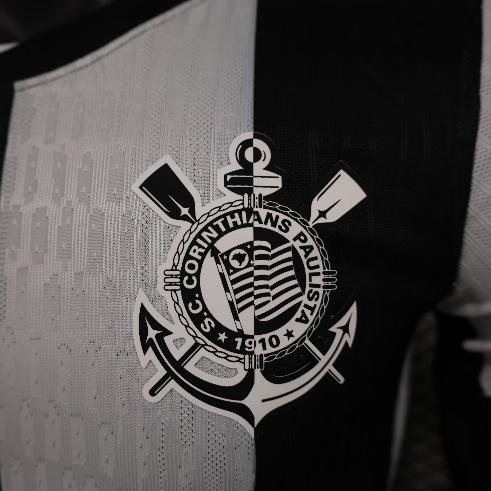 2024/2025 Player Version Corinthians Third Away Football Shirt