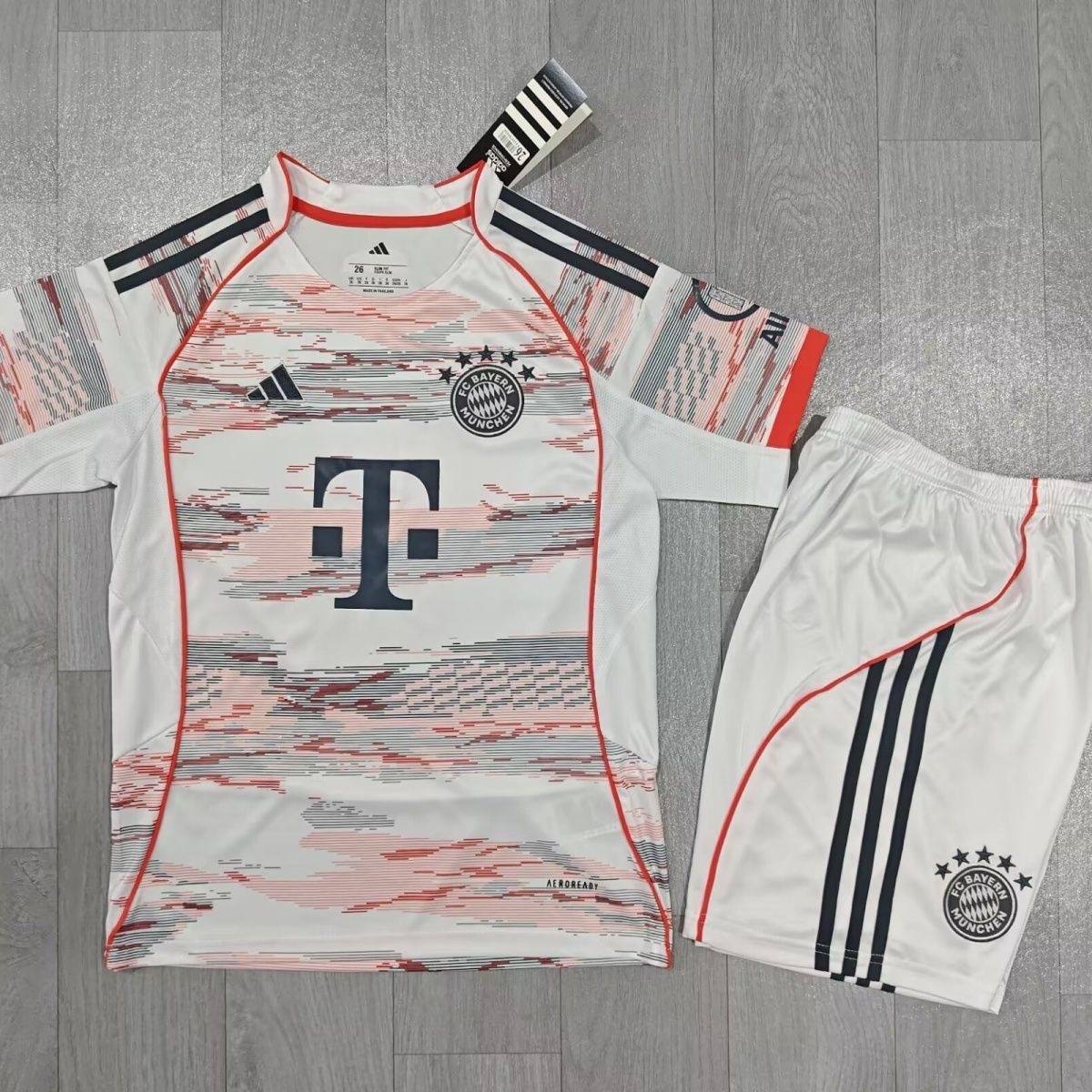 2025/2026 Bayern Munchen AwayFootball shirt Kids Size 1:1 Thai Quality