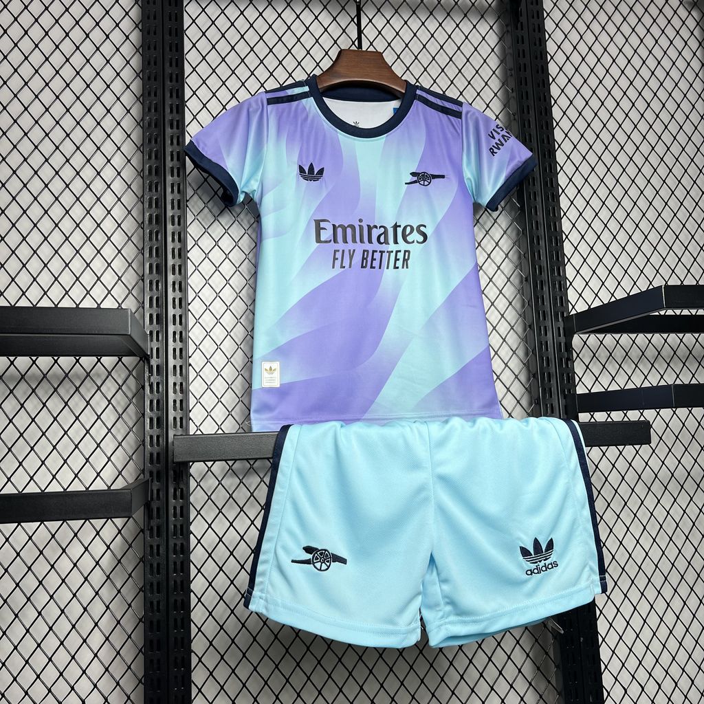 2024/2025 Arsenal Third Away Football Shirt Kids Size