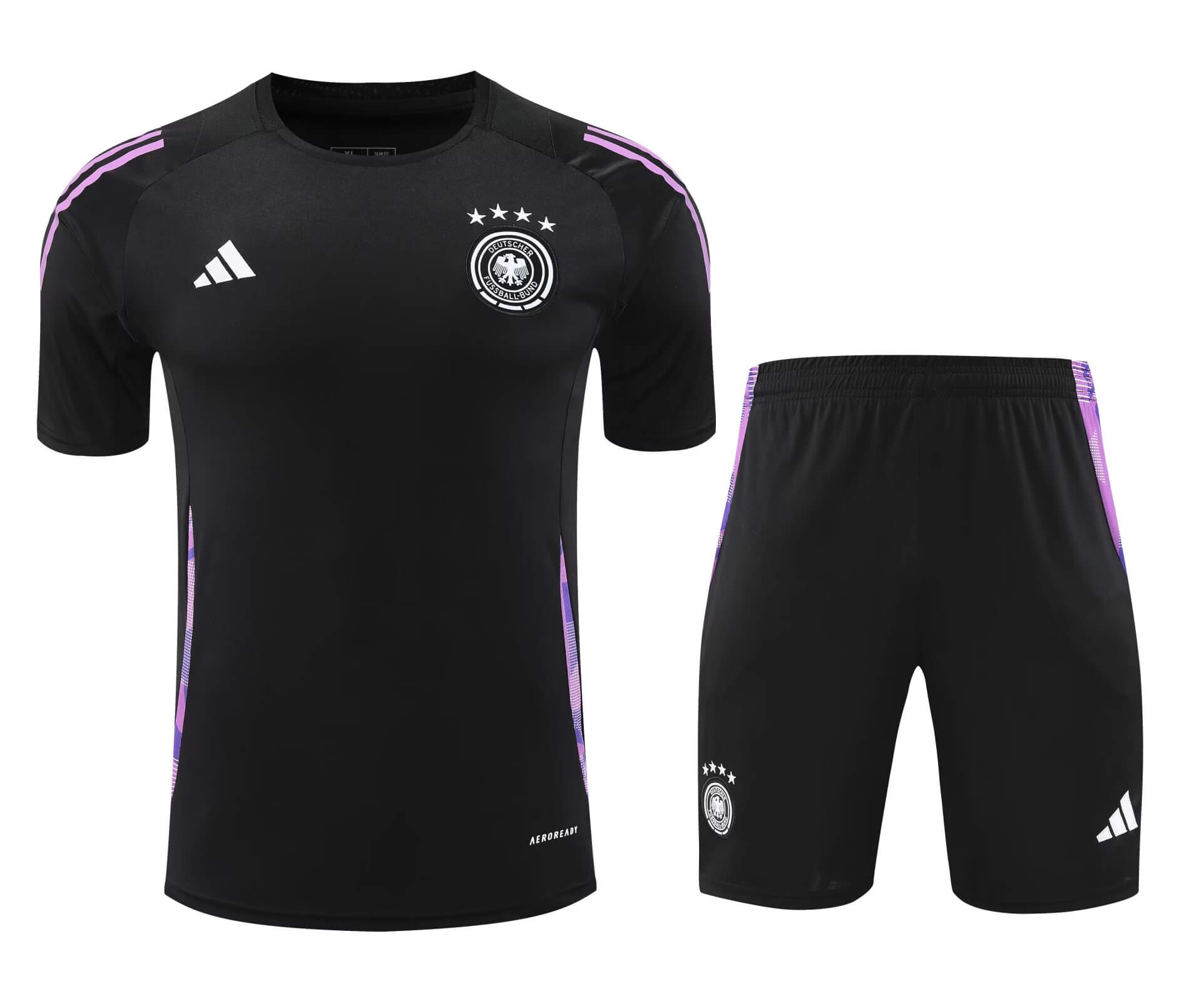 2024/2025 Germany Training Wear Black Suit Shirt