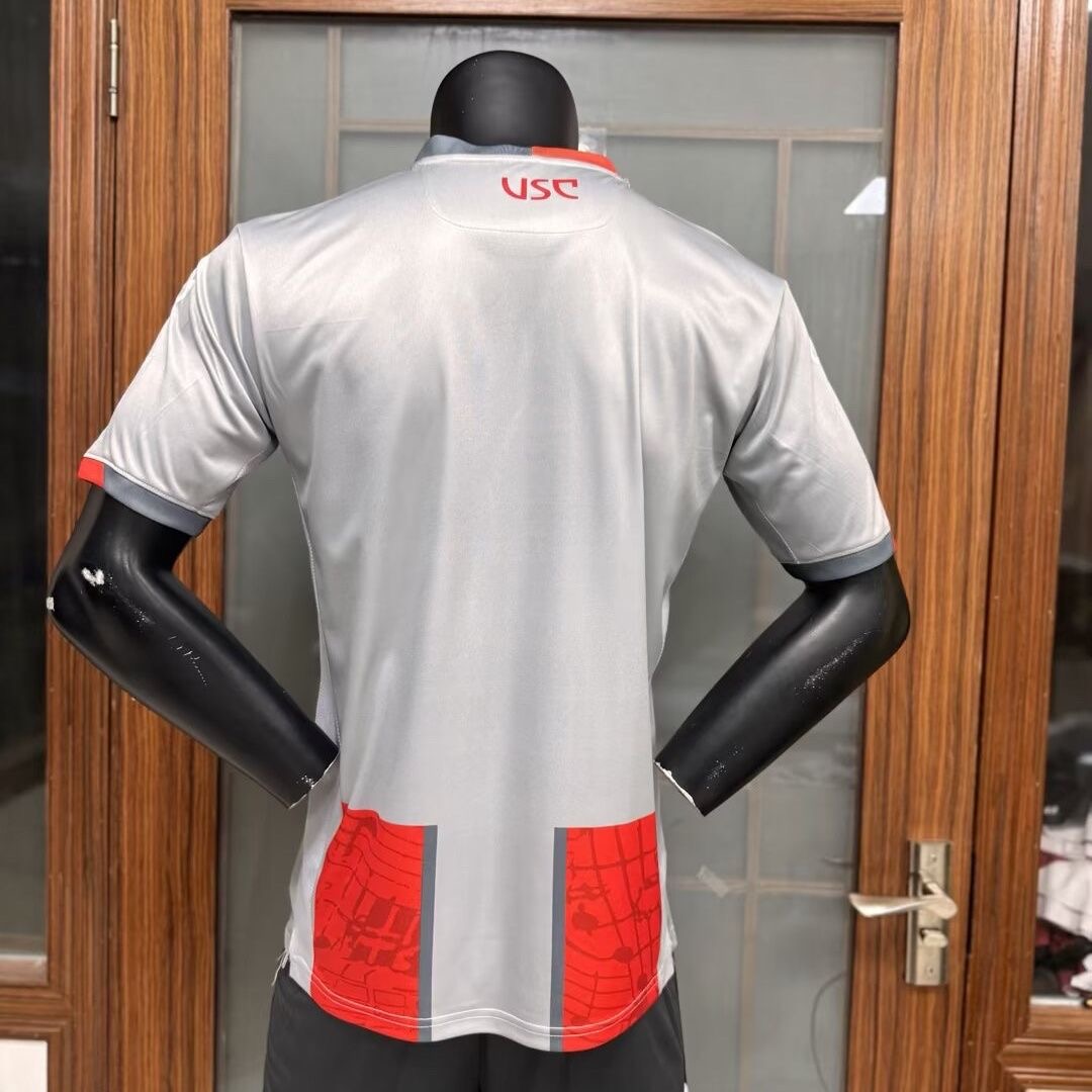 2025/2026 Cremonese Home Football Shirt 1:1 Thai Quality