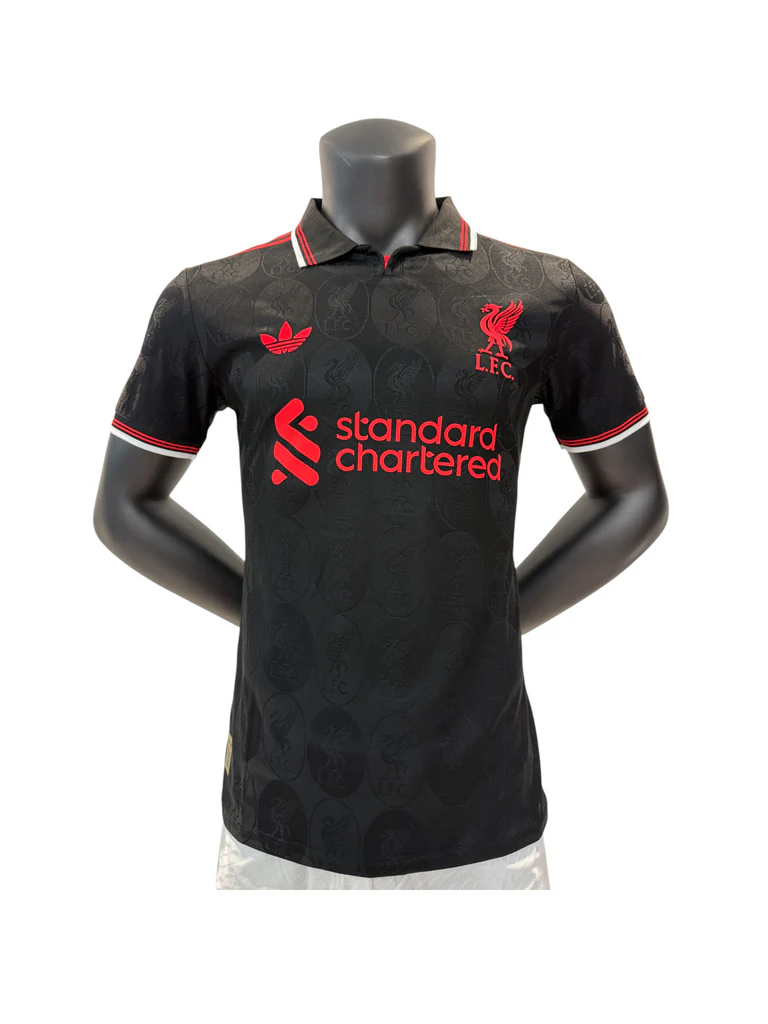 2025/2026 Player Version Liverpool Black Special Edition Jersey 1:1 Thai Quality