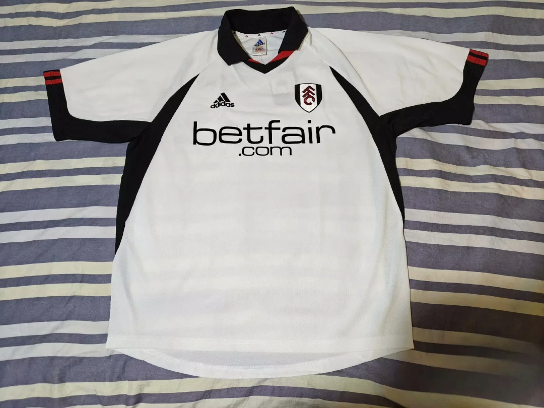 2002/2003 Retro Fulham Home Football Shirt 1:1 Thai Qualit