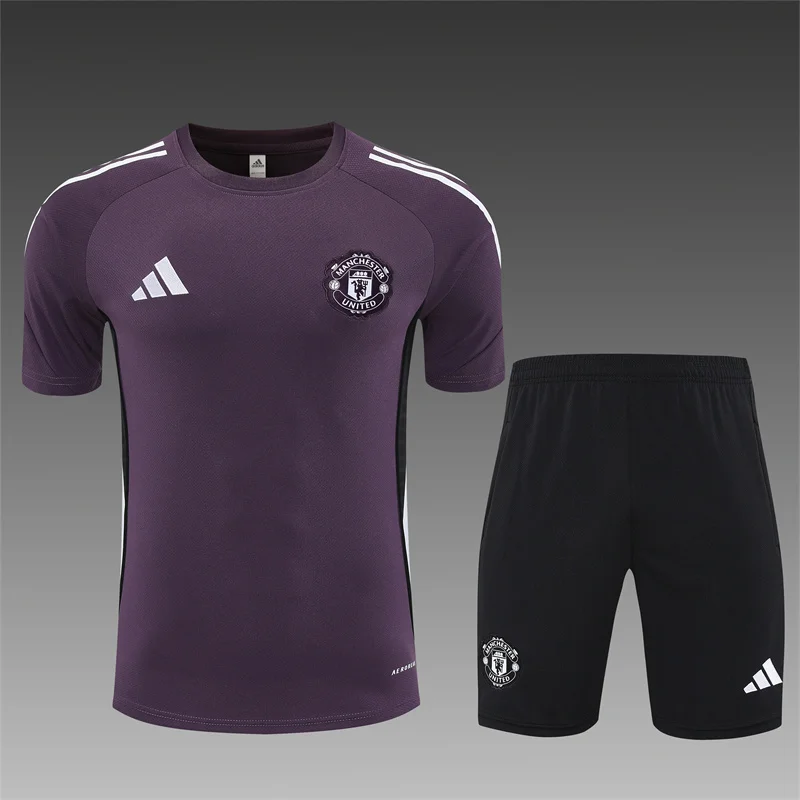 2025/2026 Manchester United Training Wear White Set Shirt 1:1 Thai Quality