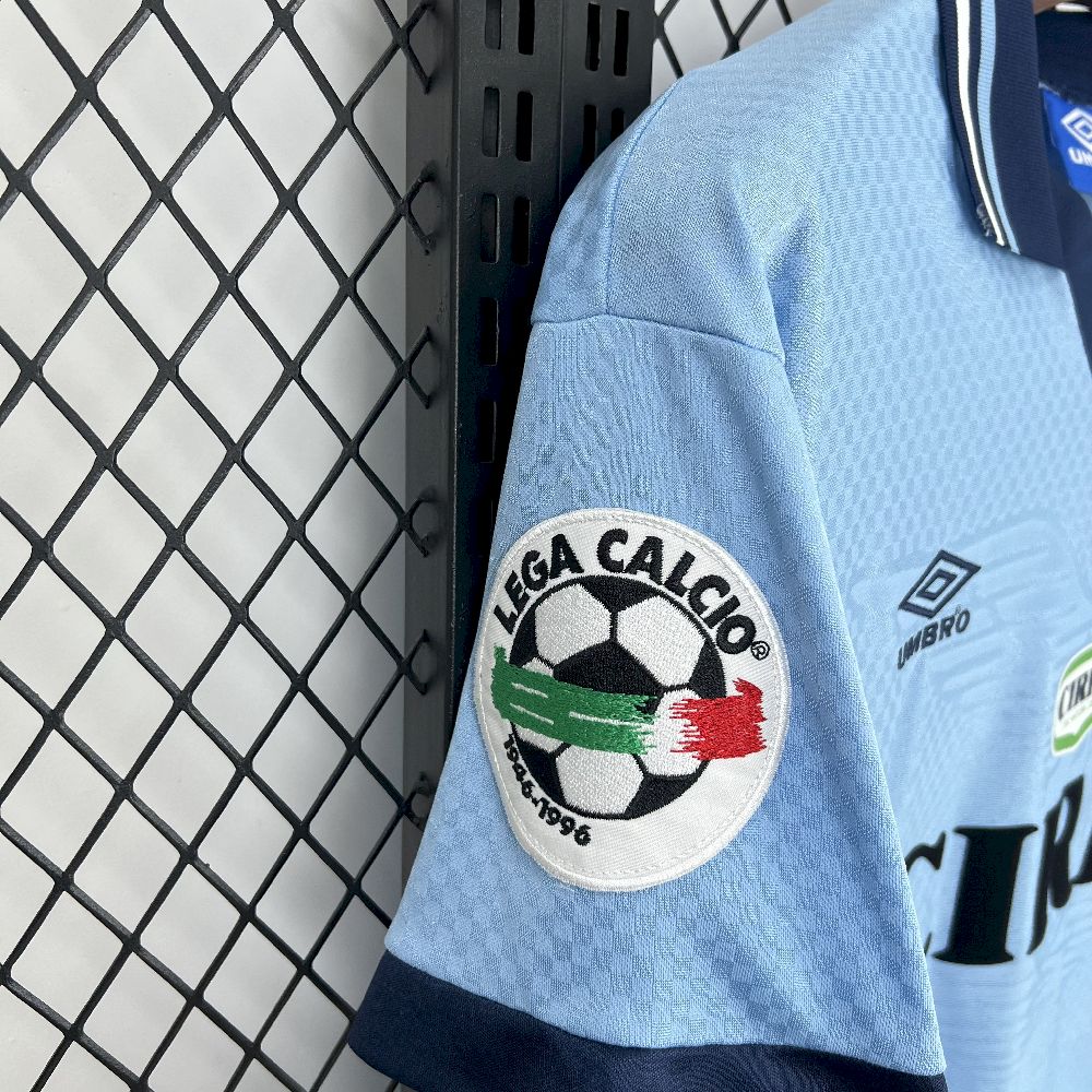 1996/1997 Retro Lazio Home FootballShirt 1:1 Thai Quality