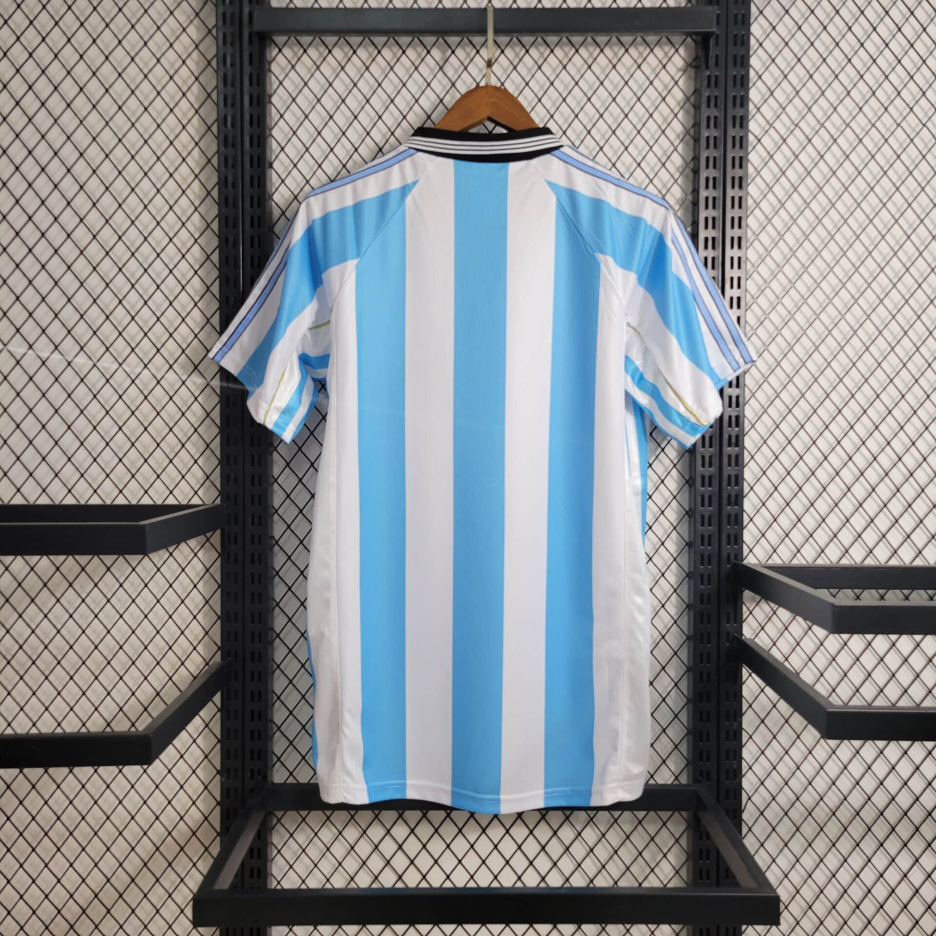 1998 Retro Argentina Home Football Shirt