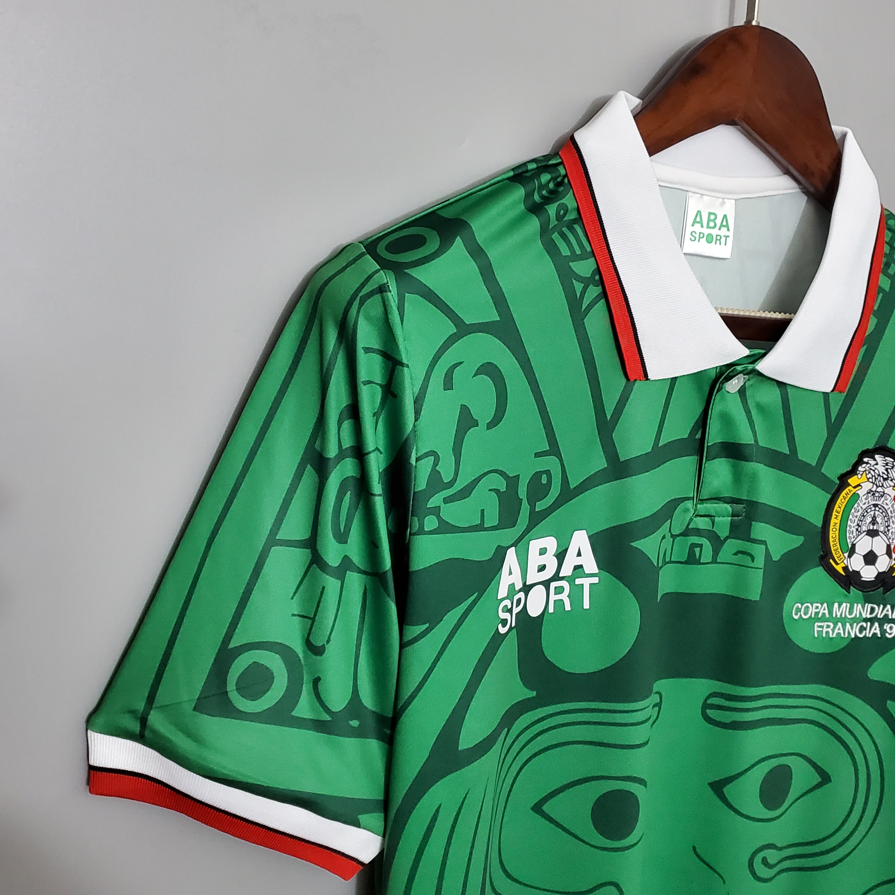 1998 Mexico Retro  home Football Shirt