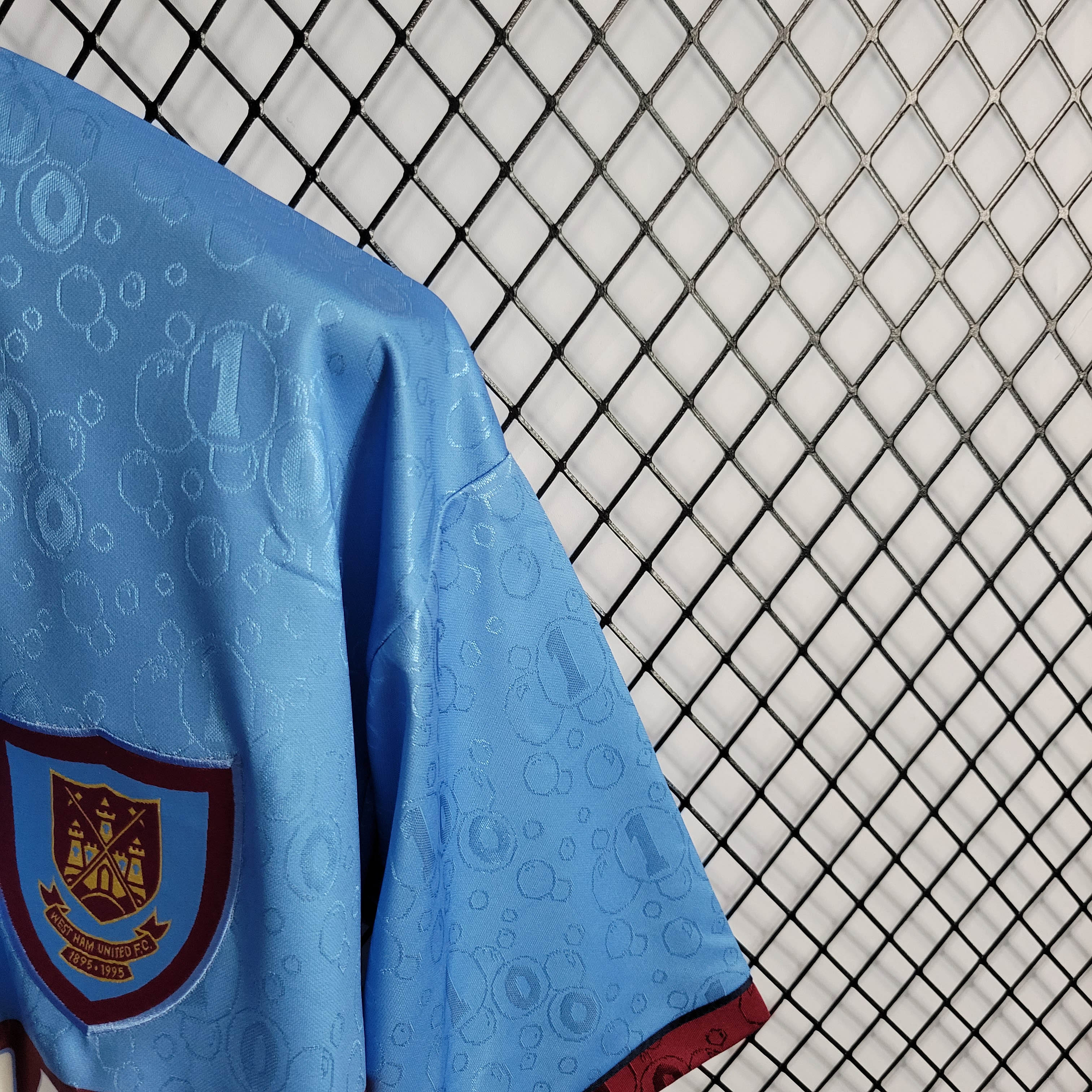 1995/1996 Retro West Ham United Away Football Shirt