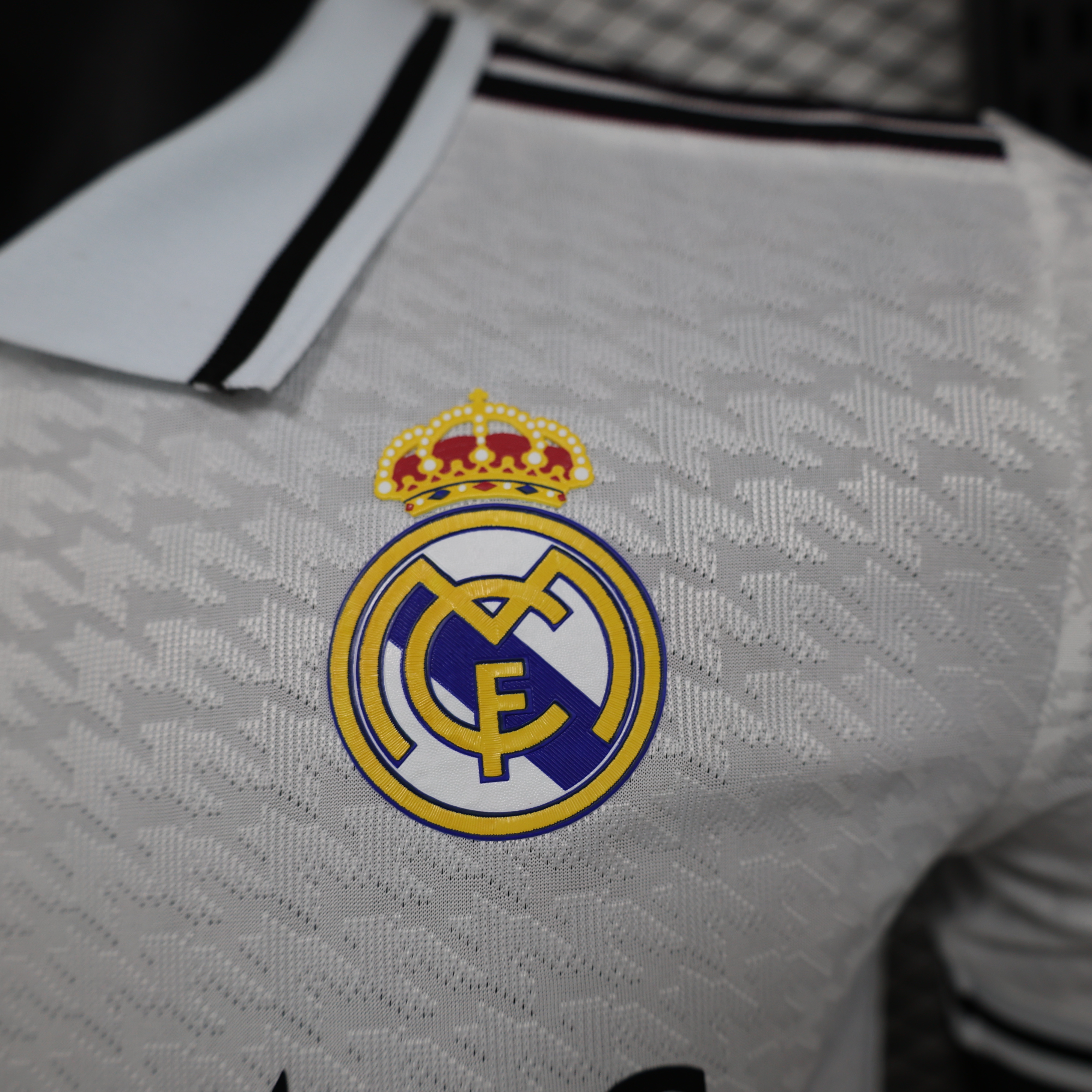 2024/2025 Authentic Real Madrid White Football Shirt