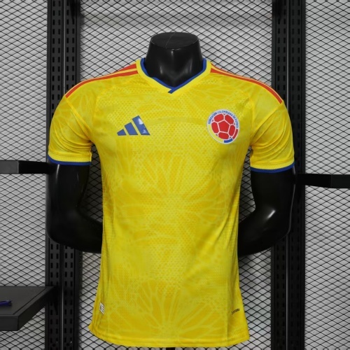 2025/2026 Player Version Colombia Home Football Shirt Anniversary Edition