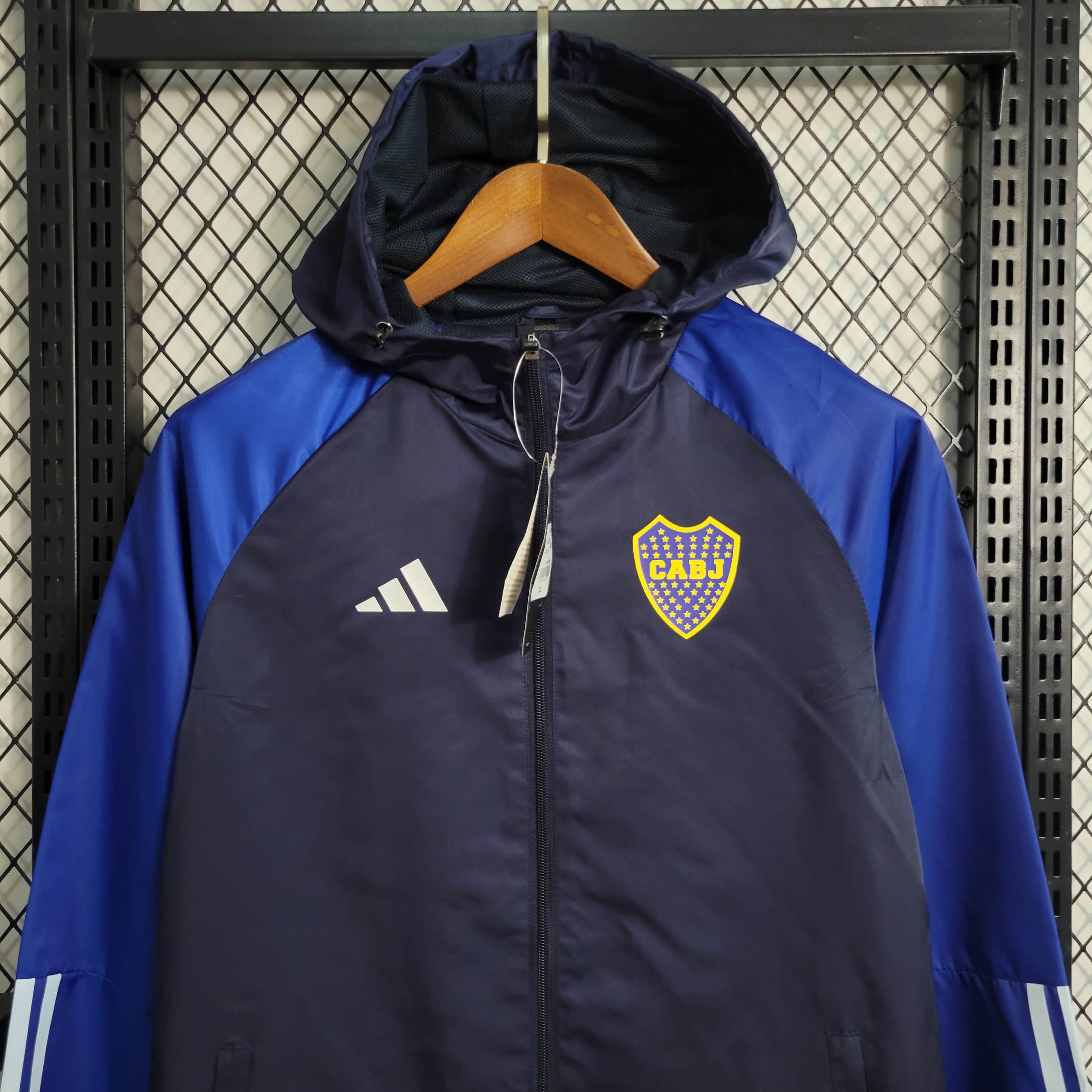 2023/2024 Boca Juniors Windbreaker Navy Blue Football Shirt