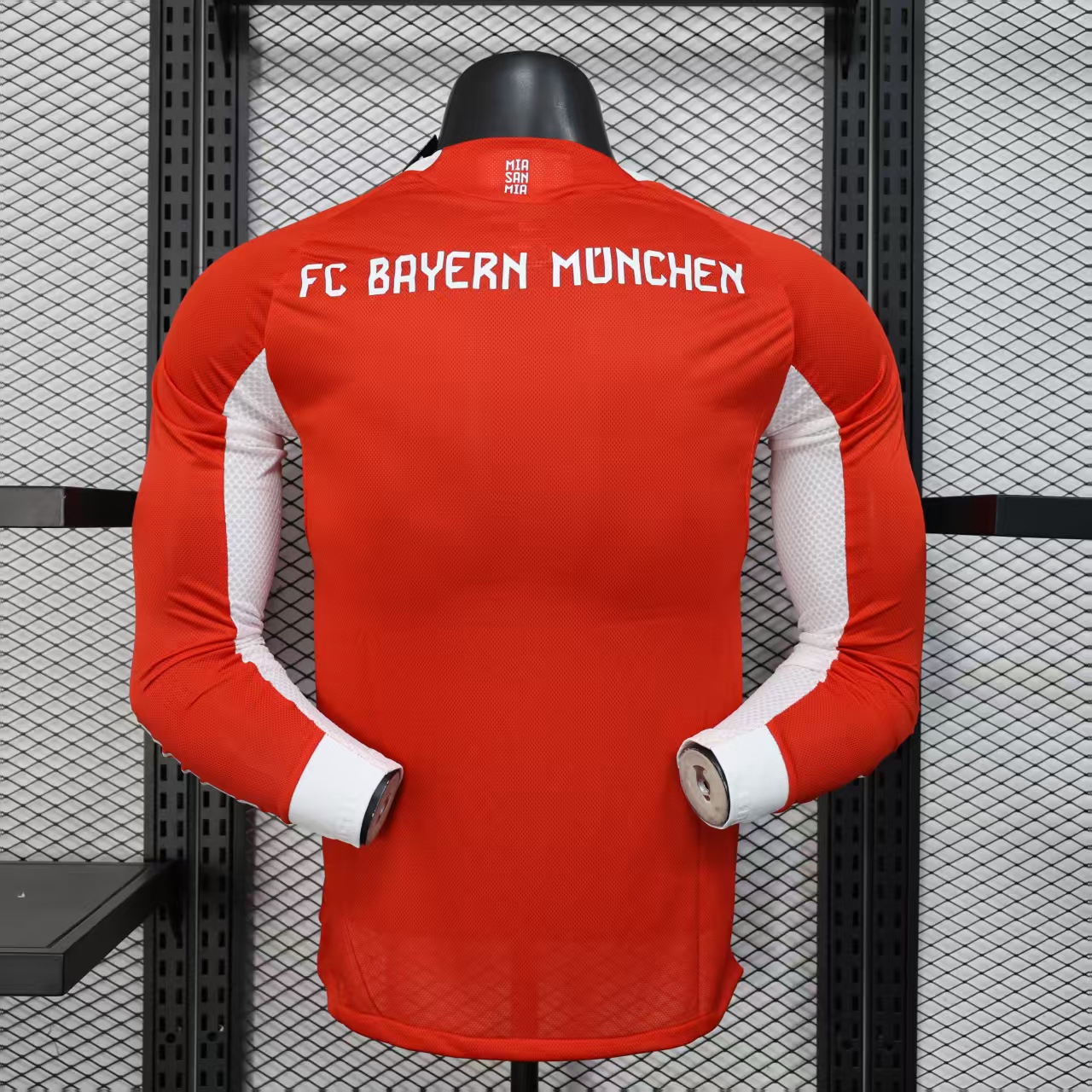 2025/2026 Long Sleeve Authentic FC Bayern Munich Home Football Shirt