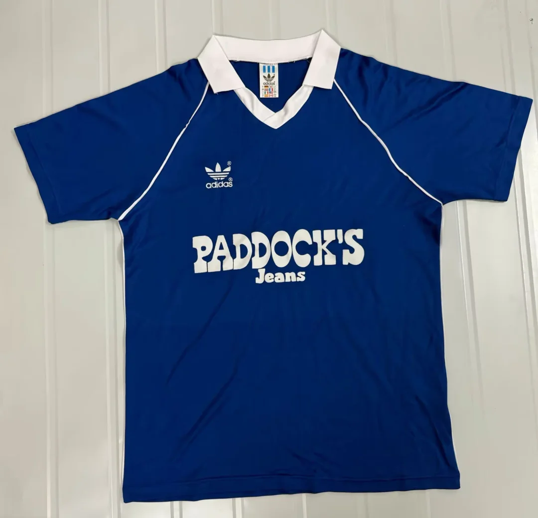 1984/1985 Retro Schalke 04 Home Football Shirt 1:1 Thai Quality