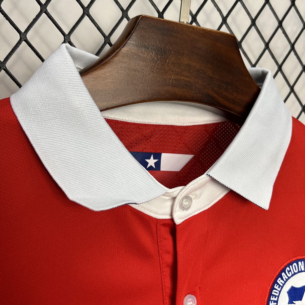 2015/2016 Retro Chile Home Football Shirt