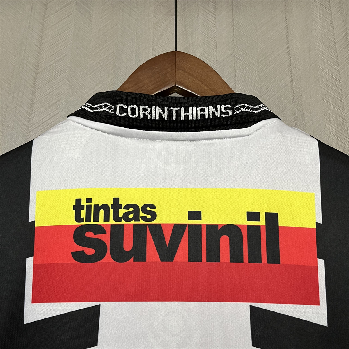 1995/1996 Retro Corinthians Home Football Shirt 1:1 Thai Quality