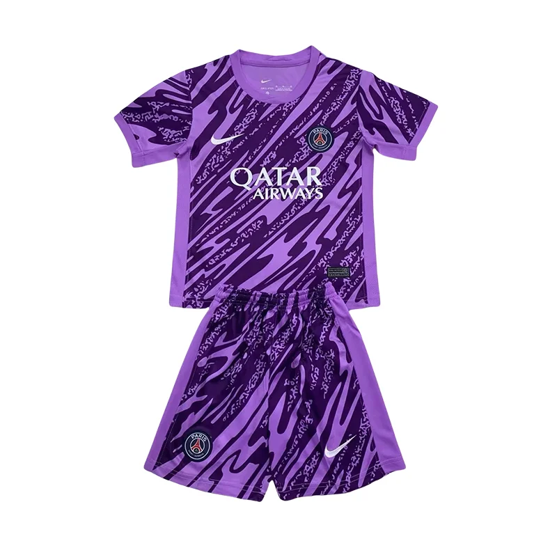 2024/2025 Paris Saint-Germain Goalkeeper Football Shirt Kids Size