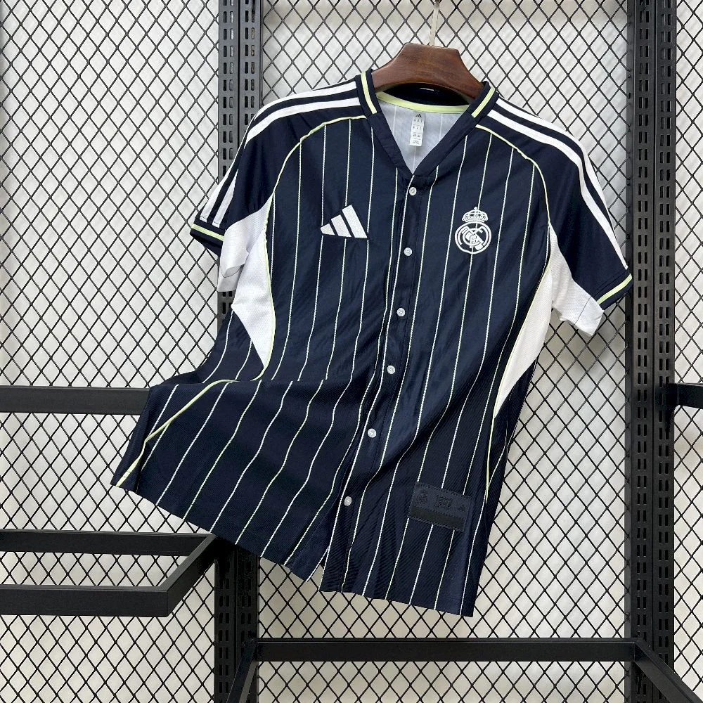 2025/2026 Retro Real Madrid FootballShirt 1:1 Thai Quality
