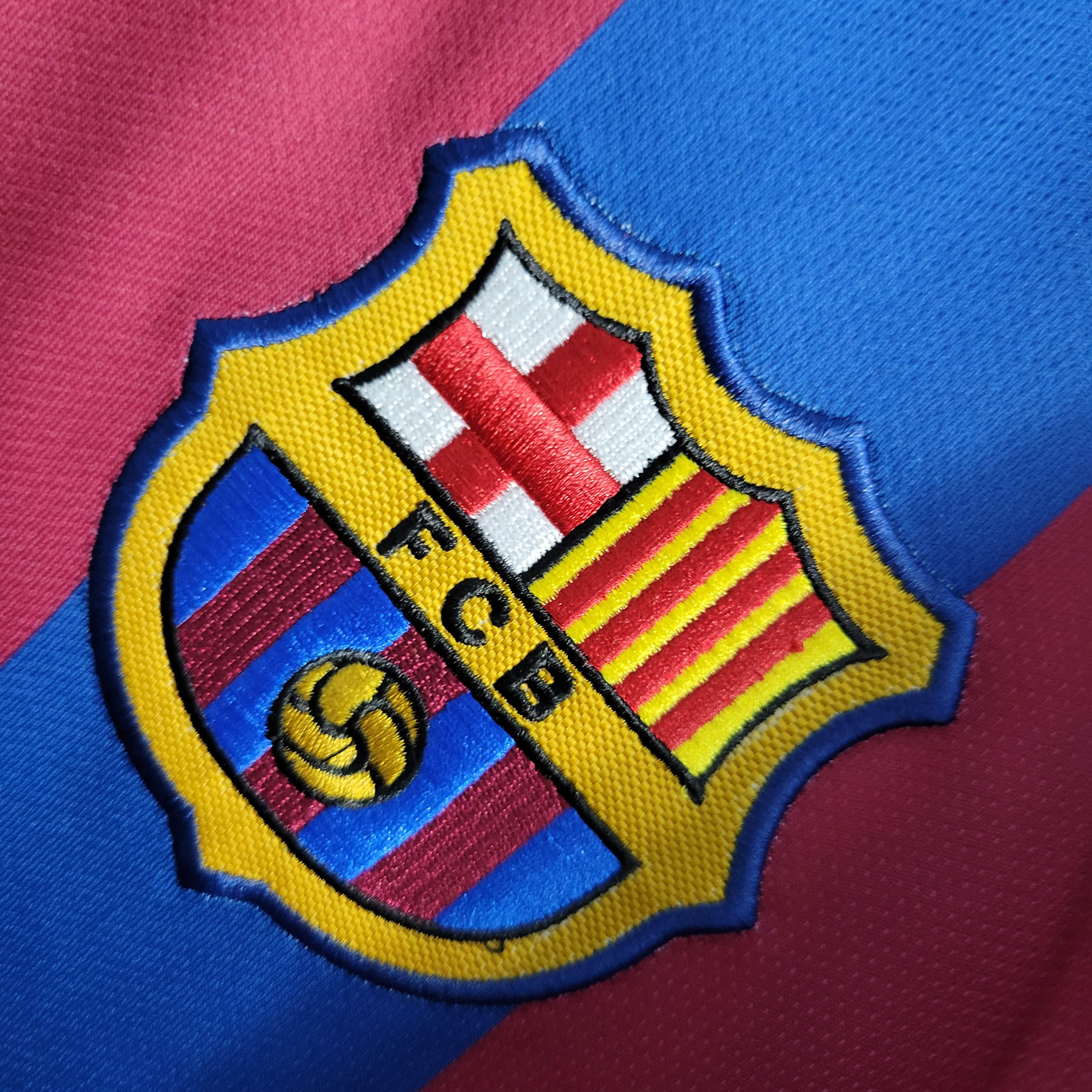 2005/2006 Retro Barcelona Home Champions League Final Football Shirt