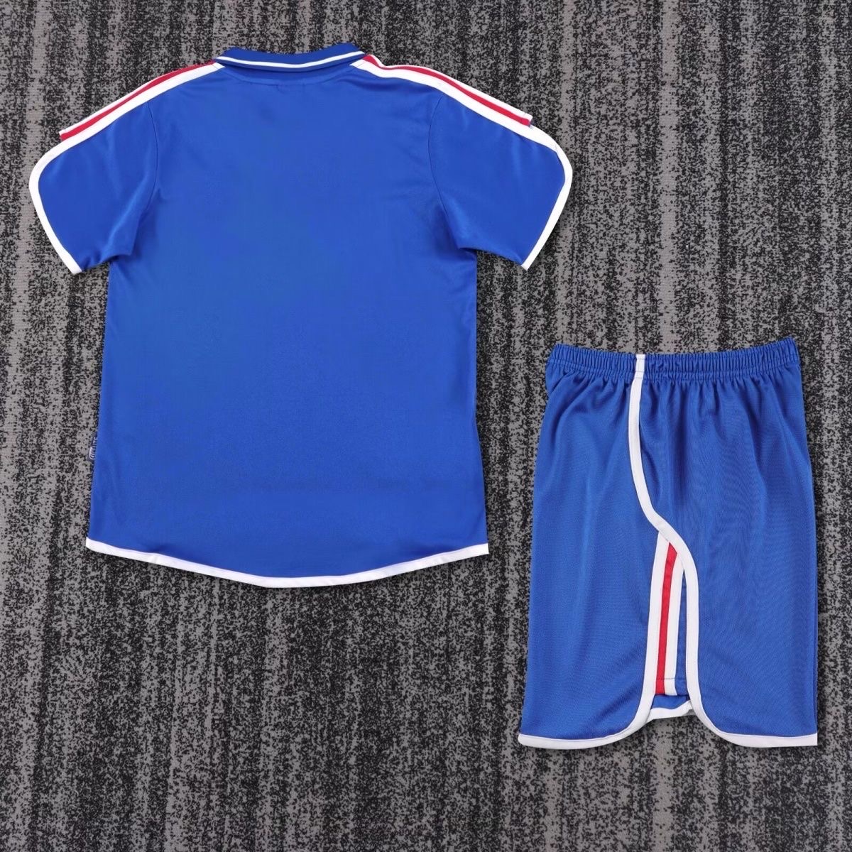 2000 Retro France Home Football shirtKids size 1:1 Thai Quality