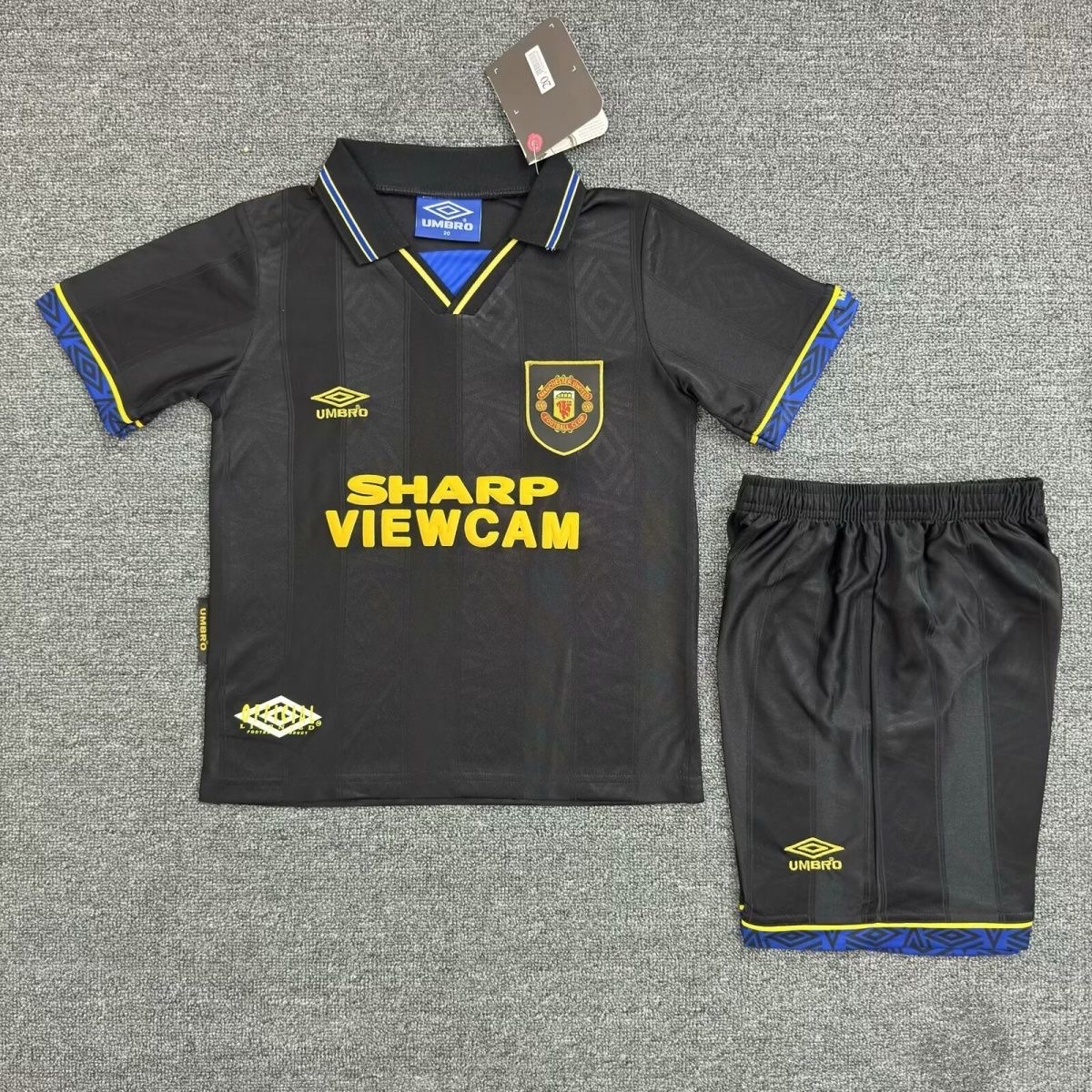 1993/1994 Retro Manchester UnitedAway Football Shirt kids Size