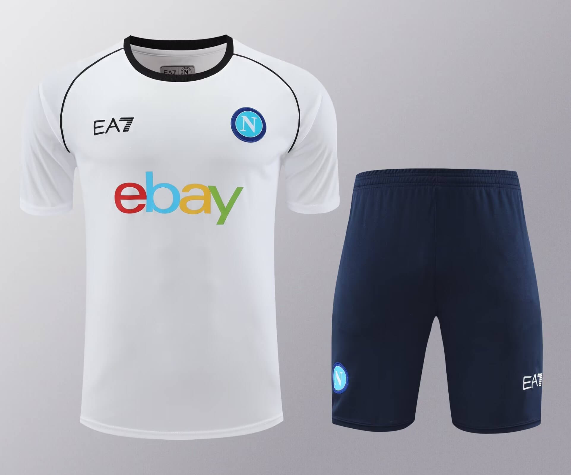 2024/2025 Napoli Training Wear White Suit Shirt
