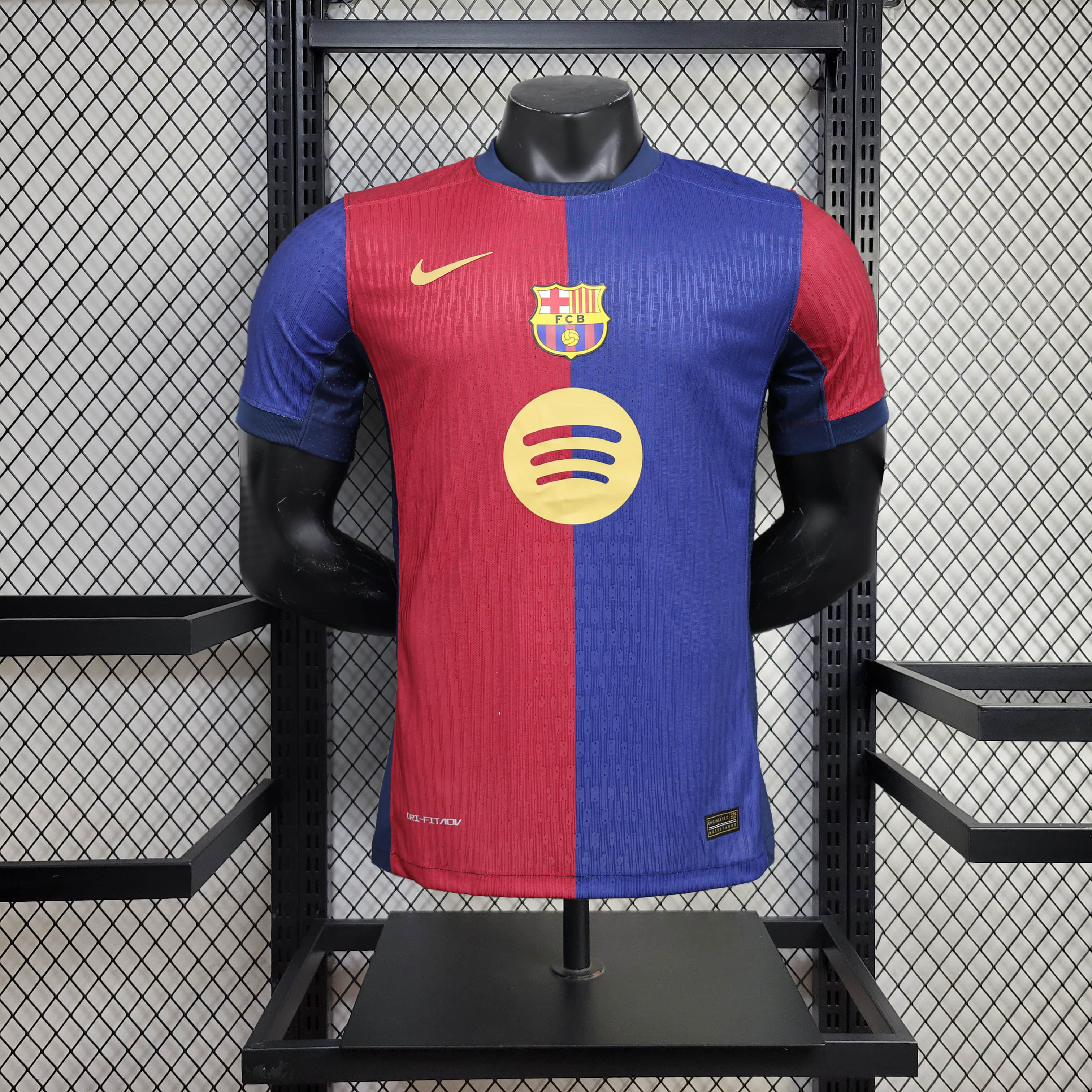 2024/2025 Player Version Barcelona Home Football Shirt