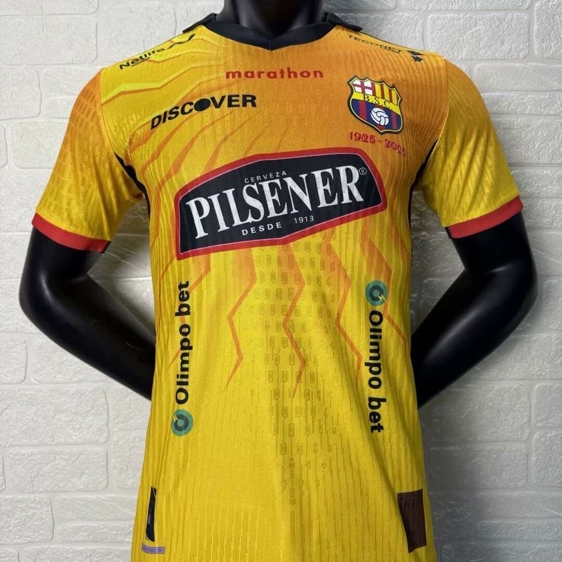 2025/2026 Player Version Barcelona100th Anniversary  Football Shirt