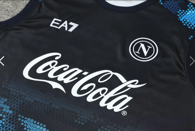 2024/2025 Napoli Navy Training Vest Football Shirt