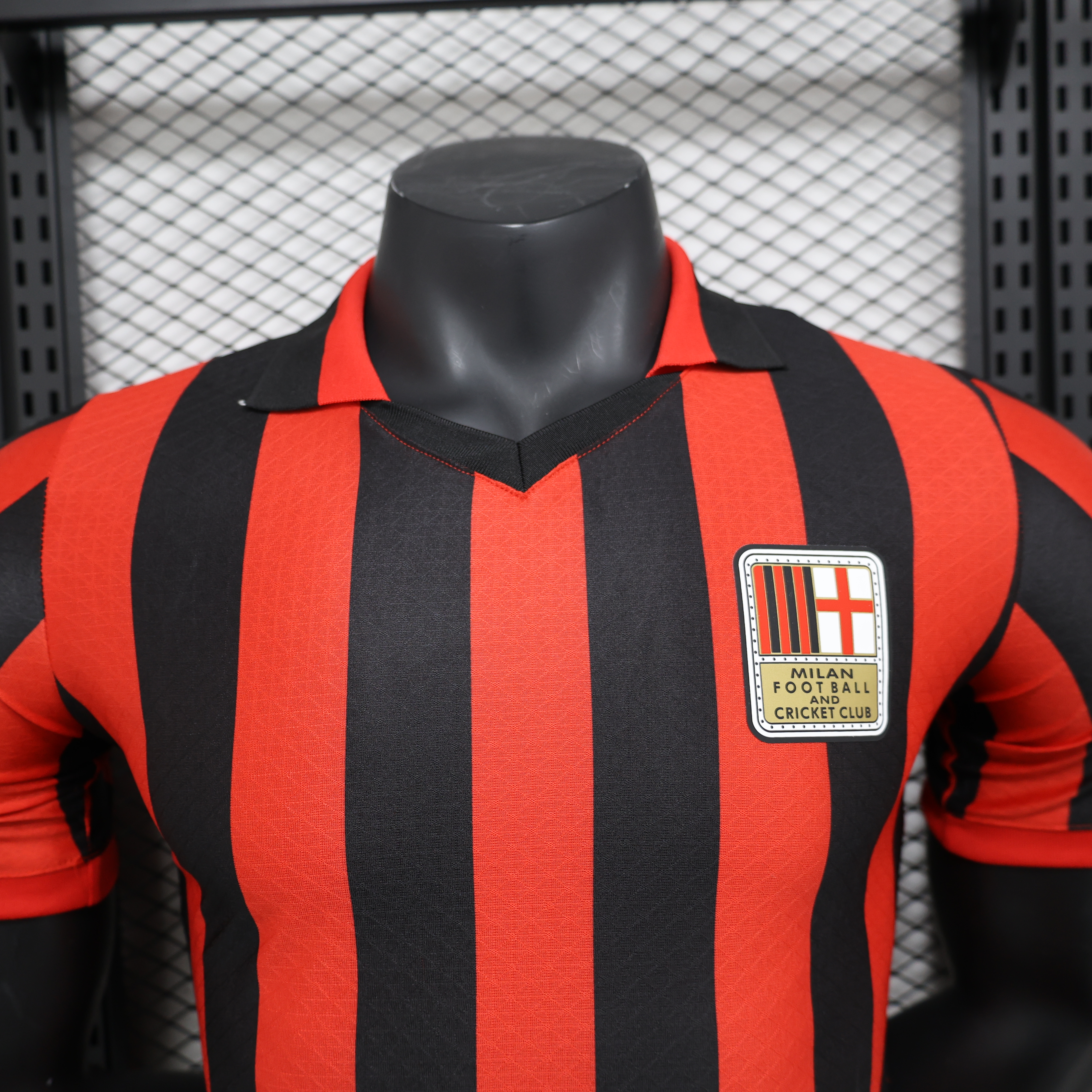 2024/2025 Player Version AC Milan Anniversary Edition Football Shirt