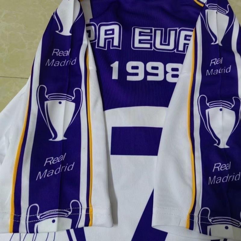 1997/1998 Retro Real Madrid championEdition Football Shirt 1:1 Thai Quality