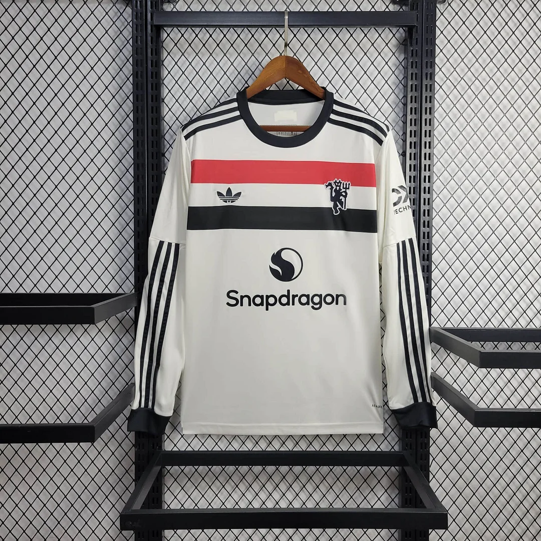 2024/2025 Long Sleeve Manchester United Third Away Football Shirt