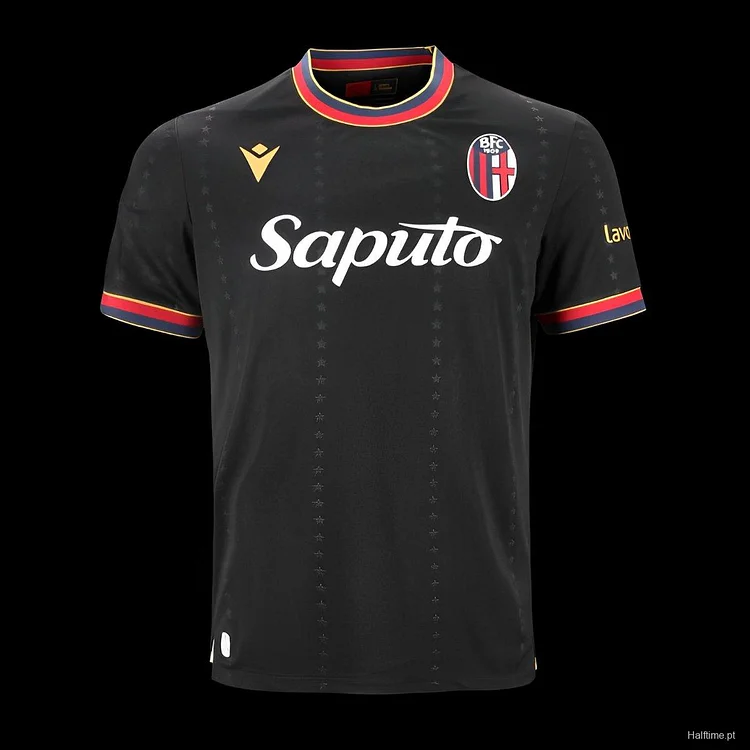2025/2026 Bologna European Third Black Football Shirt 1:1 Thai Quality
