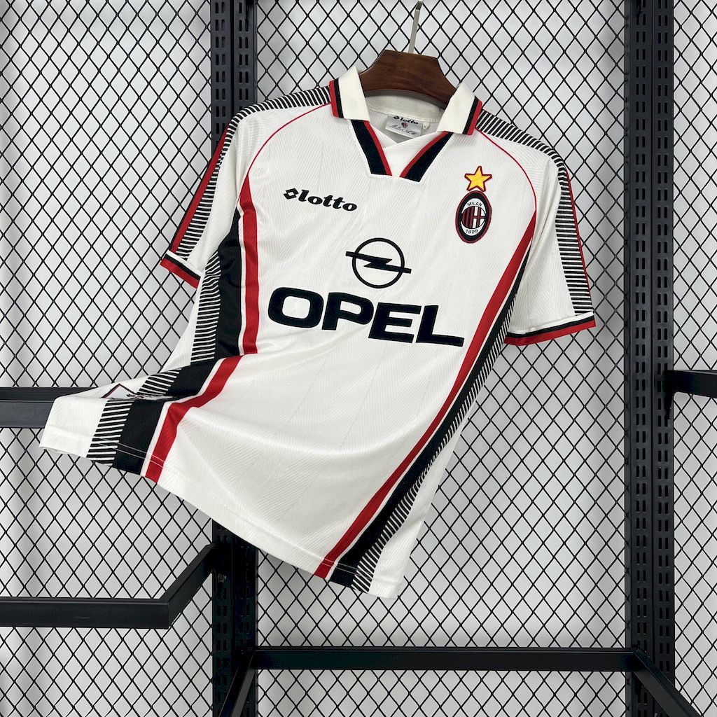 1997/1998 Retro Ac Milan Away FootballShirt 1:1 Thai Quality