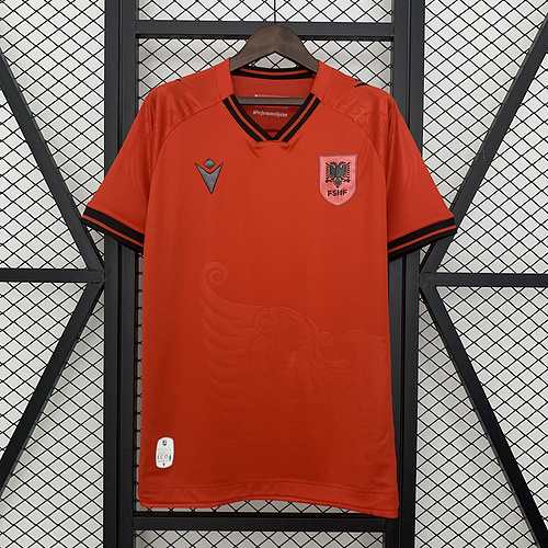 2025 Albania Home Football Shirt 1:1 Thai Quality