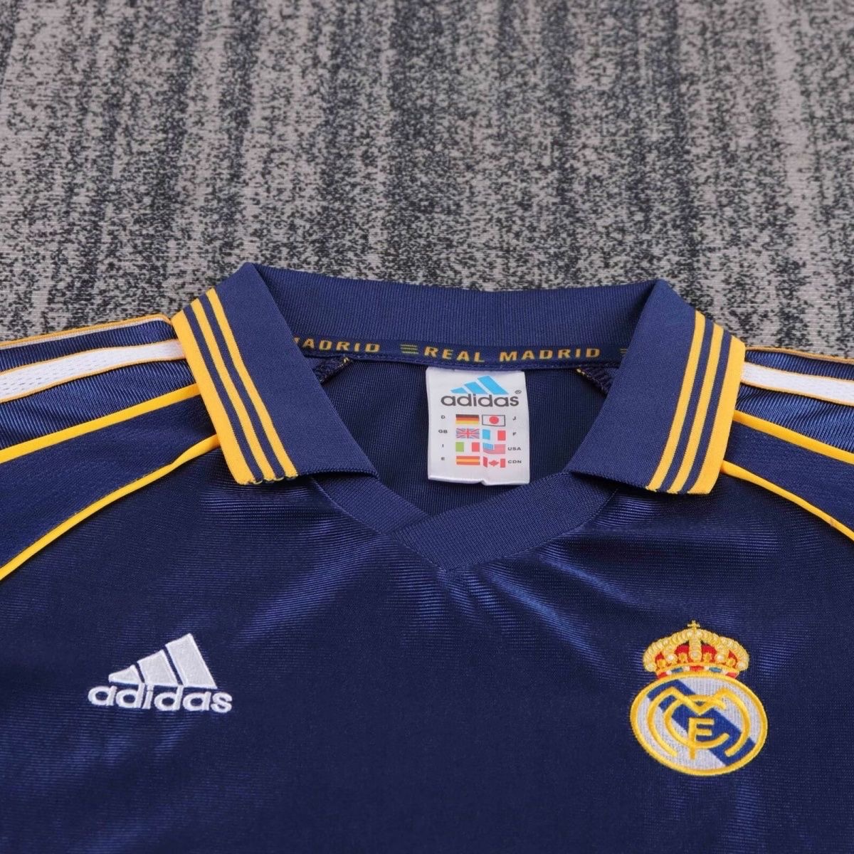 1998/2000 Retro Real Madrid Third AwayFootball Shirt Kids Size 1:1 Thai Quality