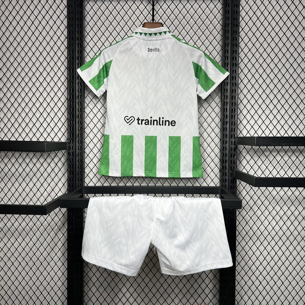 2024/2025 Real Betis Home Football Shirt Kids Size