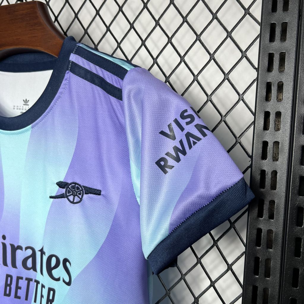 2024/2025 Arsenal Third Away Football Shirt Kids Size