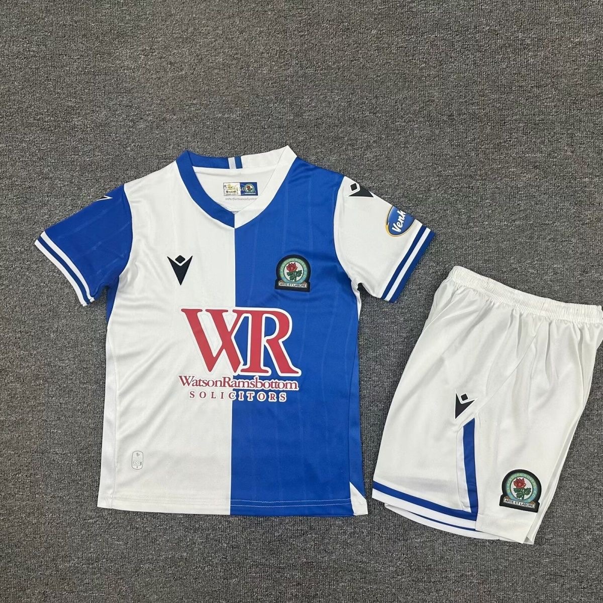2025/2026 Blackburn Rovers HomeFootball Shirt Kids Size 1:1 Thai Quality