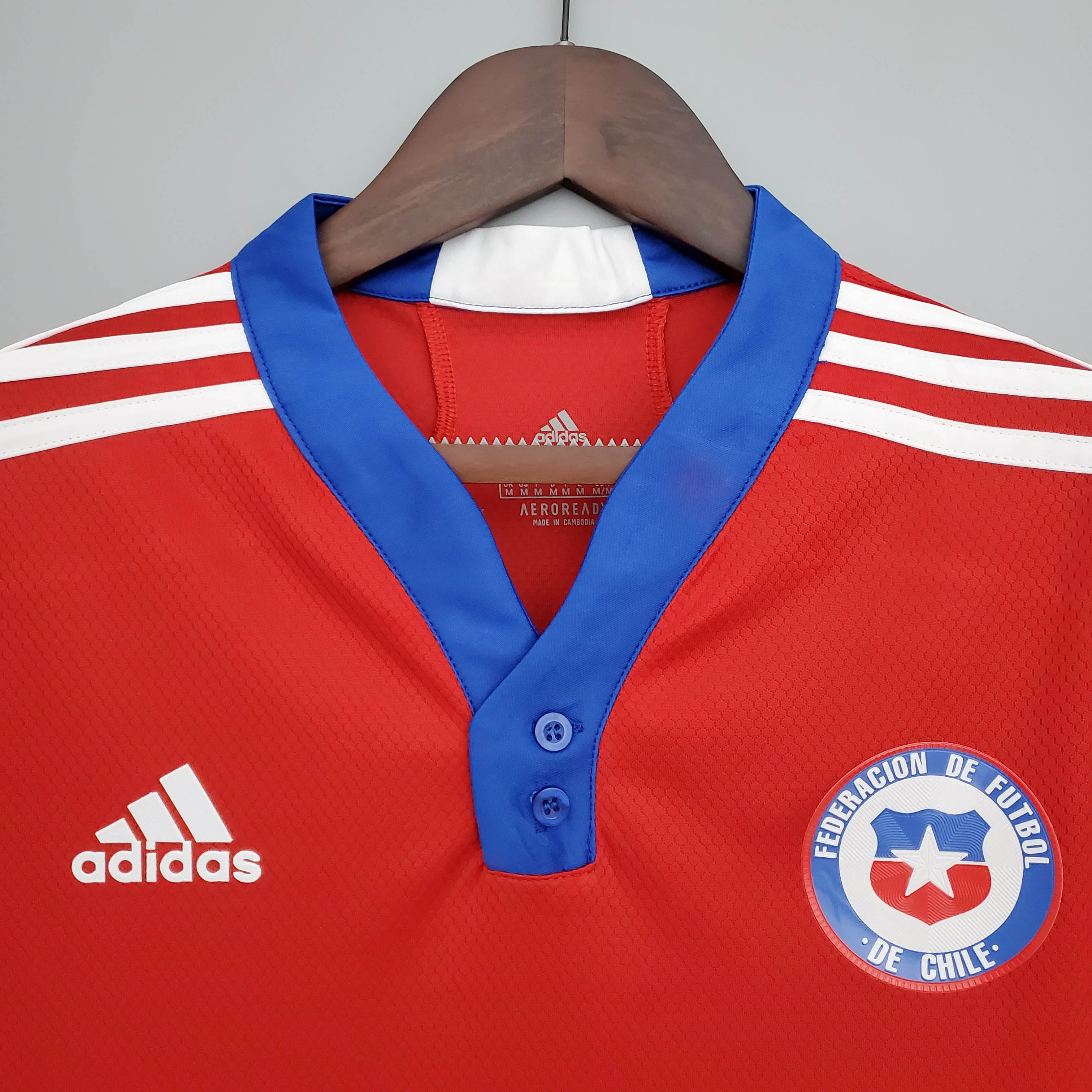 2021 Chile Home Football Shirt