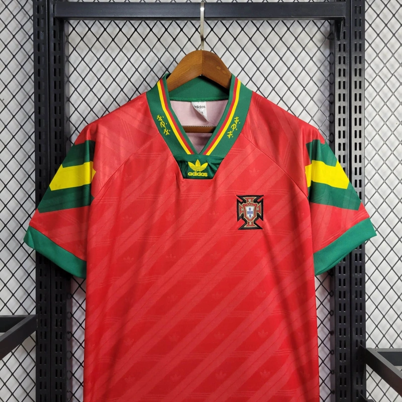 1992 Portugal Home Football Shirt