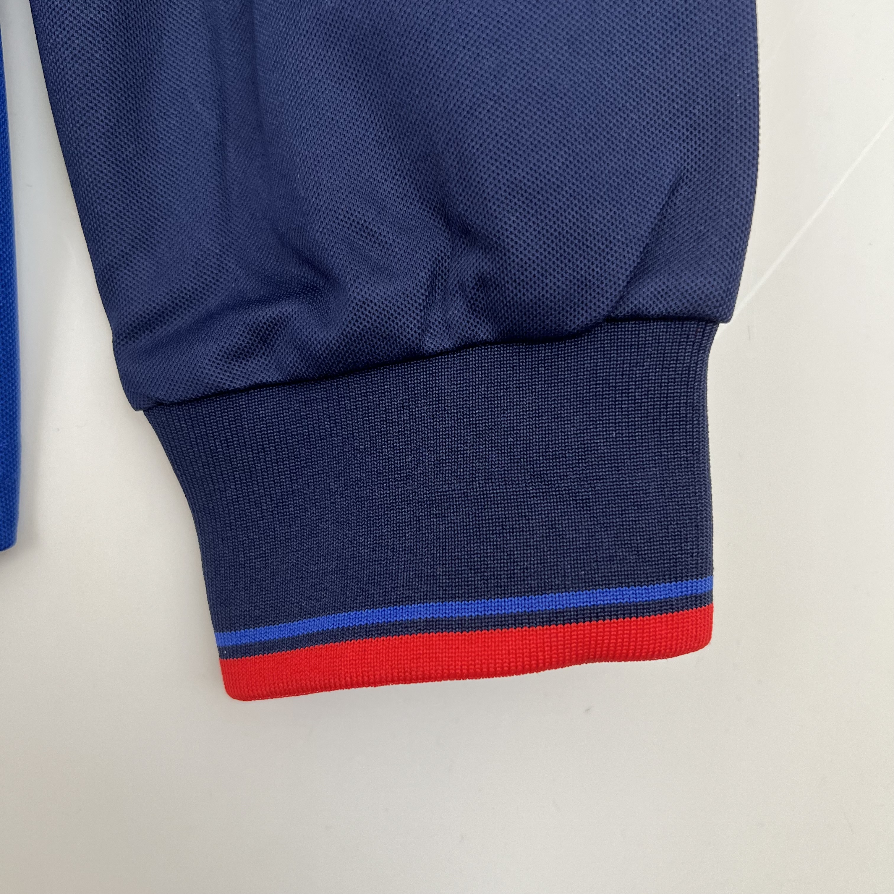 1999/2000 Long Sleeve Retro Barcelona Home 100th Anniversary Version Football Shirt