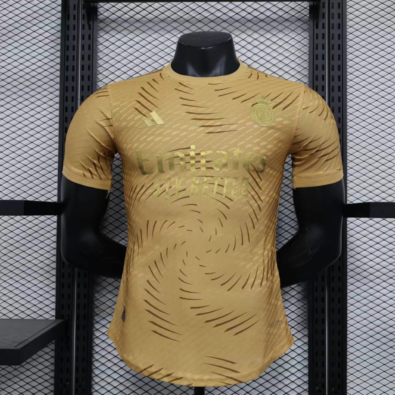 2024/2025 Real Madrid Special Edition Gold Football Shirt