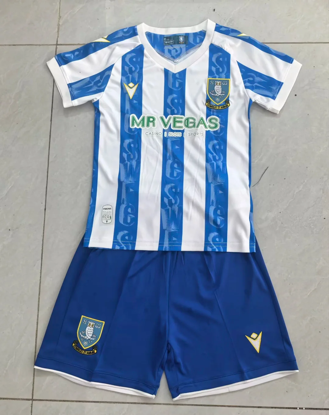 2025/2026 Sheffield Wednesday HomeFootball Shirt Kids Size 1:1 Thai Quality