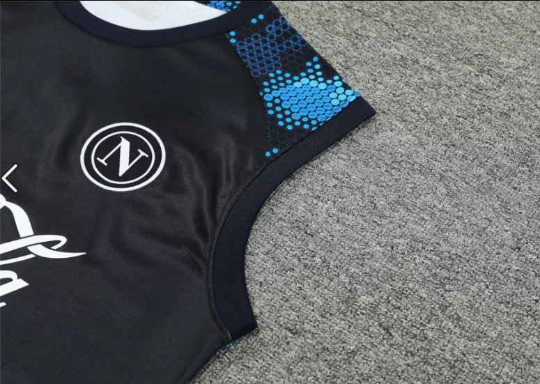 2024/2025 Napoli Navy Training Vest Football Shirt